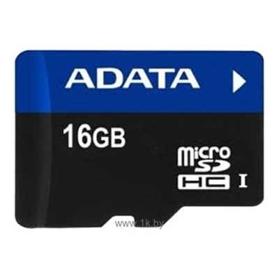 ADATA microSDHC UHS-I 16GB + SD adapter