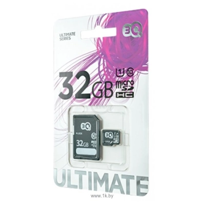 3Q ULTIMATE microSDHC Class 10 UHS-I U1 32GB + SD adapter