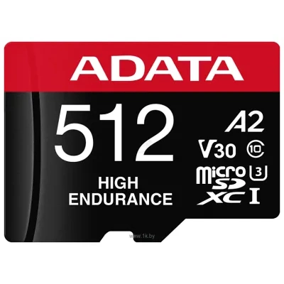 ADATA High Endurance 512Gb AUSDX512GUI3V30SHA2-RA1