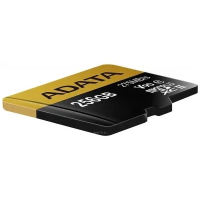 ADATA microSDXC UHS-II 256GB + adapter [AUSDX256GUII3CL10-CA1]