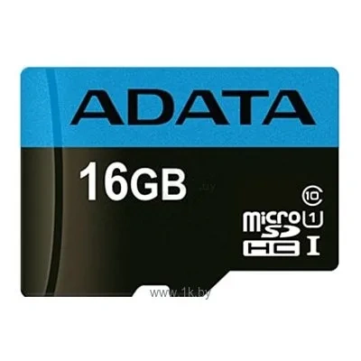 ADATA Premier microSDHC Class 10 UHS-I U1 R/W : 85/25MB/s 16GB