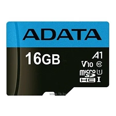 ADATA Premier microSDHC UHS-I U1 V10 A1 Class10 16GB