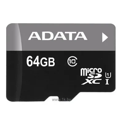 ADATA Premier microSDXC Class 10 UHS-I U1 64GB + OTG MICRO READER