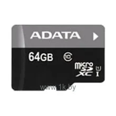 ADATA Premier microSDXC Class 10 UHS-I U1 64GB + SD adapter