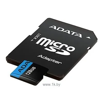 ADATA Premier microSDXC Class 10 UHS-I U1 R/W : 85/25MB/s 128GB + SD adapter