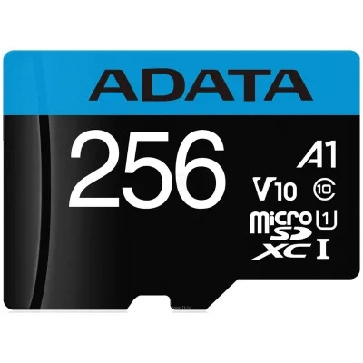 ADATA Premier microSDXC UHS-I U1 Class 10 256GB + SD adapter