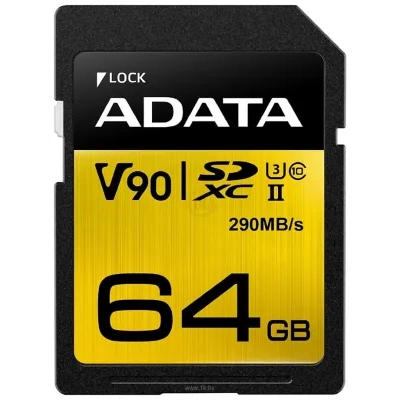 ADATA Premier ONE ASDX64GUII3CL10-C SDXC 64GB