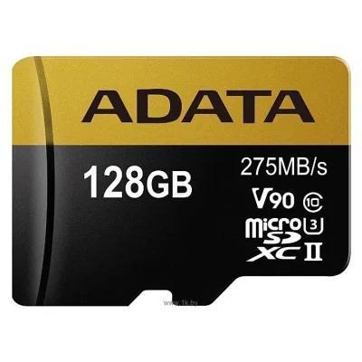 ADATA Premier ONE microSDXC UHS-II U3 Class 10 128GB