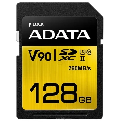 ADATA Premier ONE SDXC Class 10 UHS-II U3 128GB