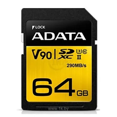 ADATA Premier ONE SDXC Class 10 UHS-II U3 64GB