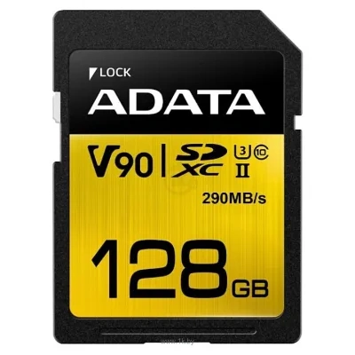 ADATA Premier ONE SDXC UHS-II U3 Class 10 128GB