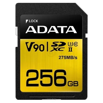 ADATA Premier ONE SDXC UHS-II U3 Class 10 256GB