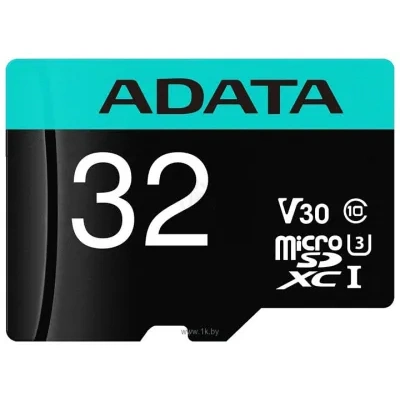 ADATA Premier Pro AUSDH32GUI3V30SA2-RA1 microSDHC 32GB (s adapterom)