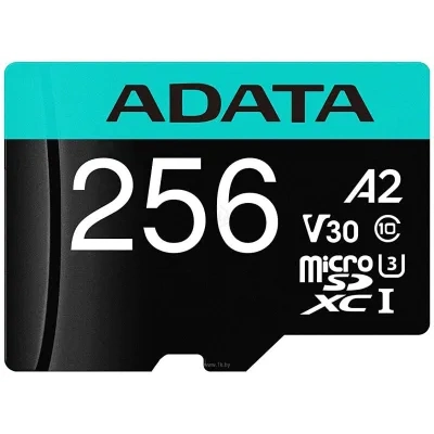 ADATA Premier Pro AUSDX256GUI3V30SA2-RA1 microSDXC 256GB (s adapterom)