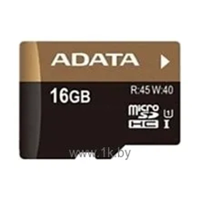 ADATA Premier Pro microSDHC Class 10 UHS-I U1 16GB + SD adapter