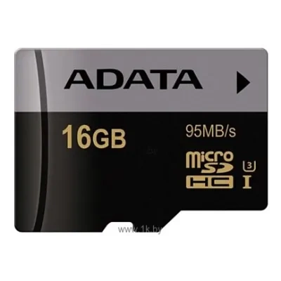 ADATA Premier Pro microSDHC Class 10 UHS-I U3 16GB