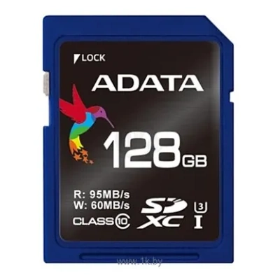 ADATA Premier Pro SDXC Class 10 UHS-I U3 128GB