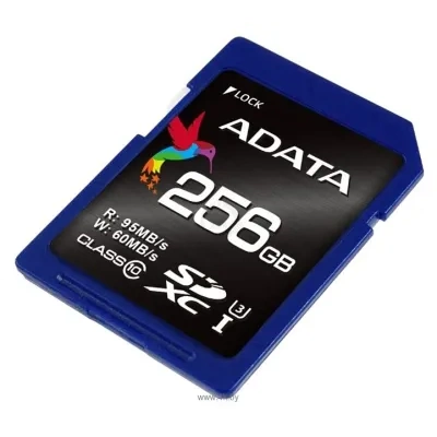 ADATA Premier Pro SDXC Class 10 UHS-I U3 256GB