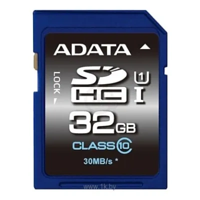 ADATA Premier SDHC Class 10 UHS-I U1 32GB