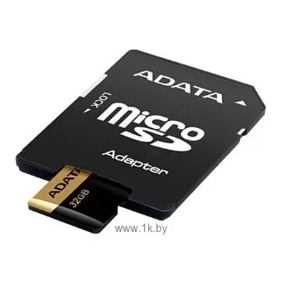 ADATA XPG microSDHC Class 10 UHS-I U3 32GB + SD adapter