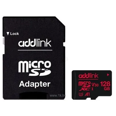 Addlink microSDXC AD128GBMSXU3A 128GB (s adapterom)