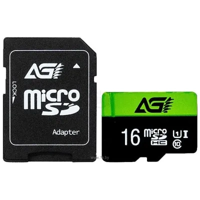 AGI TF138 microSDHC 016GU1TF138 16GB (s adapterom)