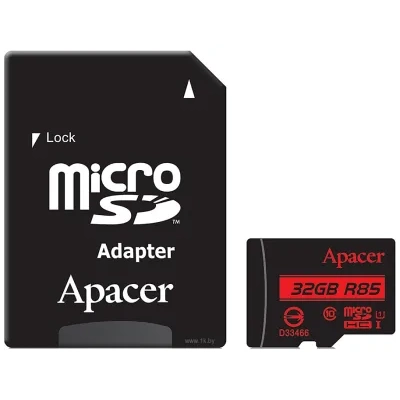 Apacer microSDHC AP32GMCSH10U5-R 32GB (s adapterom)