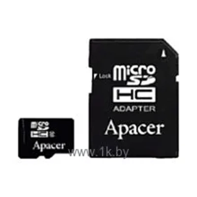 Apacer microSDHC Card Class 10 16GB + SD adapter