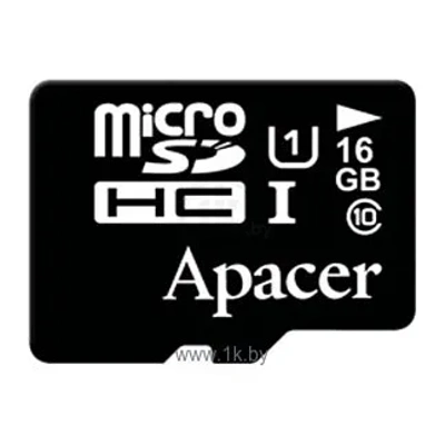 Apacer microSDHC Card Class 10 UHS-I U1 16GB