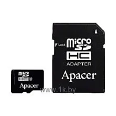 Apacer microSDHC Card Class 6 32GB + SD adapter