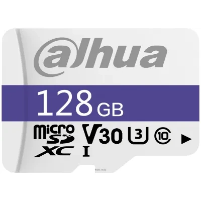 Dahua 128GB MicroSD C10/U3/V30 FAT32 DHI-TF-C100/128GB