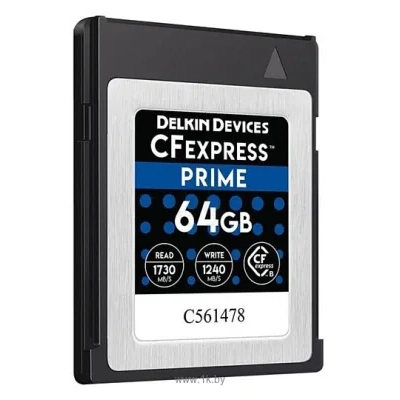 Delkin Devices CFexpress Prime 64GB