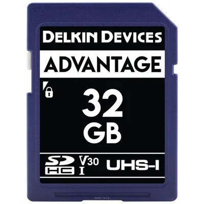 Delkin Devices SDHC Advantage UHS-I 32GB