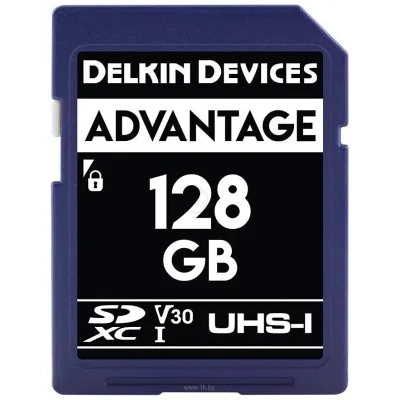 Delkin Devices SDXC Advantage UHS-I 128GB