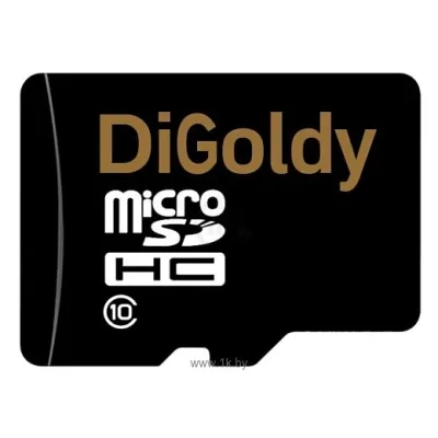 Digoldy DiGoldy microSD (Class 10) 16GB [DG0016GCSDHC10-W/A-AD]