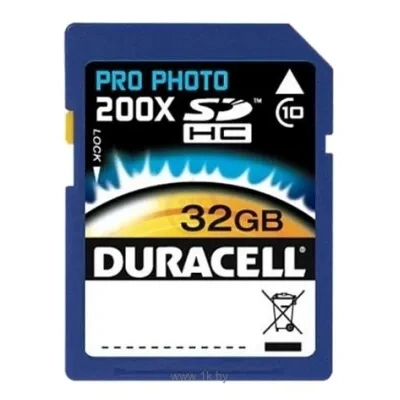 Duracell PRO PHOTO SDHC Class 10 32GB