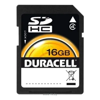 Duracell SDHC Class 4 16GB