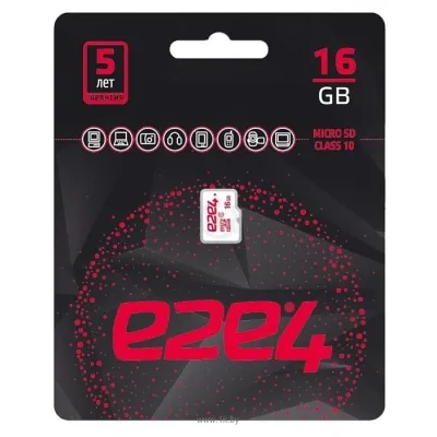 e2e4 microSDHC Class 10 16GB