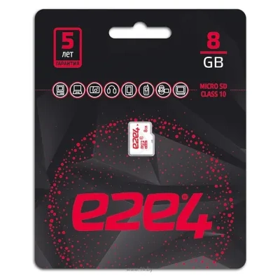 e2e4 microSDHC Class 10 8GB