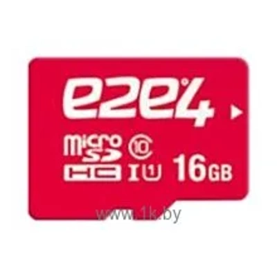 e2e4 Premium microSDHC Class 10 UHS-I U1 75 MB/s 16GB