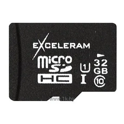 Exceleram microSDHC class 10 UHS-I U1 32GB