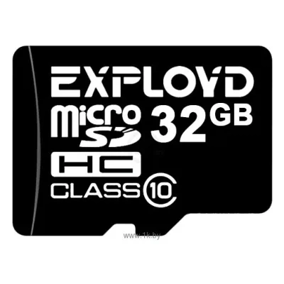 EXPLOYD Exployd microSDHC (Class 10) 32GB [EX032GCSDHS10-W/A-AD]