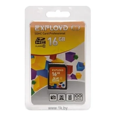 EXPLOYD SDHC Class 10 16GB