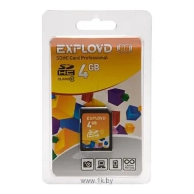 EXPLOYD SDHC Class 10 4GB