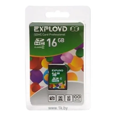 EXPLOYD SDHC Class 4 16GB