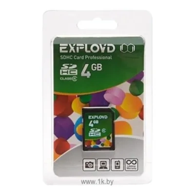 EXPLOYD SDHC Class 4 4GB