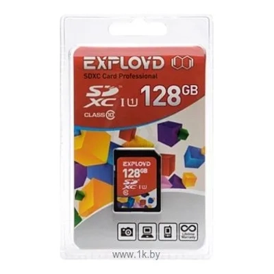 EXPLOYD SDXC Class 10 UHS-I U1 128GB