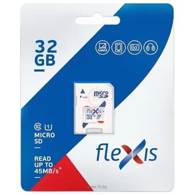 FLEXIS Flexis microSDHC 32GB Class 10 U1 FMSD032GU1