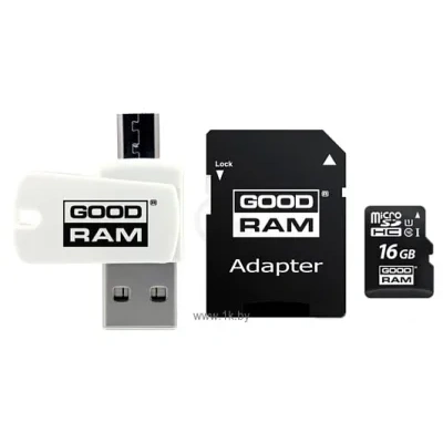 GoodRAM GOODRAM ALL in ONE microSDHC M1A4-0160R12 16GB