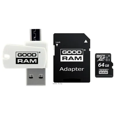 GoodRAM GOODRAM ALL in ONE microSDXC M1A4-0640R12 64GB